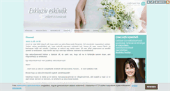 Desktop Screenshot of exkluziveskuvo.blog.hu