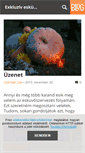 Mobile Screenshot of exkluziveskuvo.blog.hu