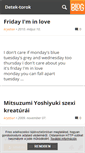 Mobile Screenshot of detektorok.blog.hu