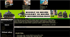 Desktop Screenshot of mrozmodels.blog.cz