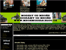 Tablet Screenshot of mrozmodels.blog.cz