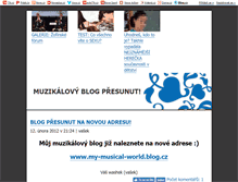 Tablet Screenshot of cz-musical.blog.cz