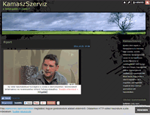 Tablet Screenshot of kamaszszerviz.blog.hu