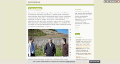 Desktop Screenshot of borozunk.blog.hu