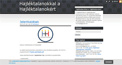 Desktop Screenshot of hajlektalanokert.blog.hu