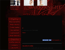 Tablet Screenshot of darkknight.blog.cz