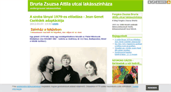 Desktop Screenshot of forgacszsuzsaszinhaz.blog.hu