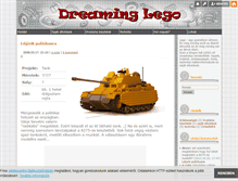 Tablet Screenshot of dreaminglego.blog.hu