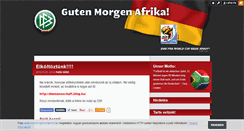 Desktop Screenshot of gutenmorgenafrika.blog.hu