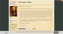 Desktop Screenshot of cserepesvirag.blog.hu