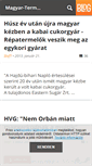 Mobile Screenshot of magyar-termekek.blog.hu