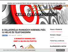 Tablet Screenshot of celliallaskeresok.blog.hu