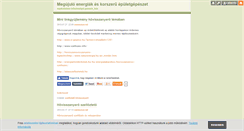 Desktop Screenshot of napkollektor-hoszivattyu-passzivhaz.blog.hu