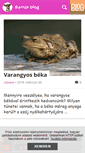 Mobile Screenshot of csivava.blog.hu