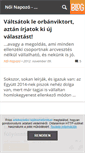 Mobile Screenshot of noinapozo.blog.hu