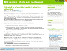 Tablet Screenshot of noinapozo.blog.hu