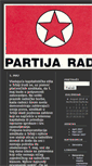Mobile Screenshot of partijarada.blog.rs