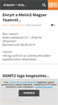 Mobile Screenshot of dripism.blog.hu