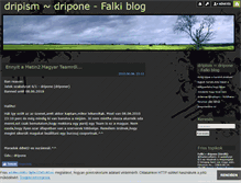 Tablet Screenshot of dripism.blog.hu