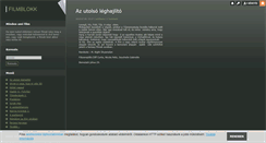 Desktop Screenshot of filmblokk.blog.hu