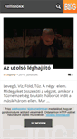 Mobile Screenshot of filmblokk.blog.hu