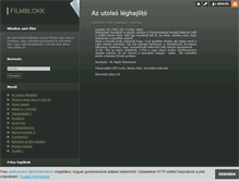 Tablet Screenshot of filmblokk.blog.hu