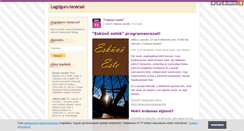 Desktop Screenshot of lagziguru.blog.hu