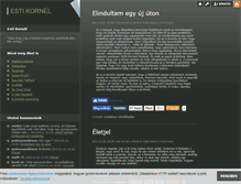 Tablet Screenshot of estikornel.blog.hu