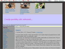 Tablet Screenshot of imojepovidky.blog.cz