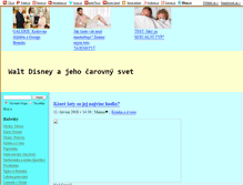 Tablet Screenshot of disney01.blog.cz