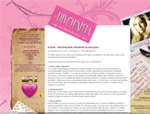 Tablet Screenshot of divciparta.blog.cz