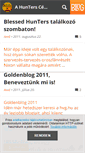 Mobile Screenshot of hunters.blog.hu