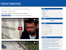 Tablet Screenshot of crostojkovic.blog.rs