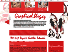 Tablet Screenshot of graphical.blog.cz