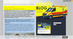 Desktop Screenshot of mentok.blog.hu