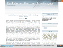 Tablet Screenshot of freakyhouse.blog.hu