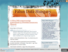 Tablet Screenshot of falundafahungary.blog.hu