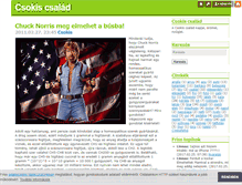 Tablet Screenshot of csokis.blog.hu