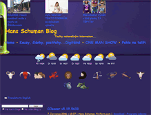 Tablet Screenshot of hansschuman.blog.cz
