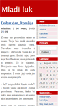 Mobile Screenshot of mladiluk.blog.rs