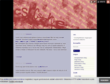 Tablet Screenshot of csicsavoe.blog.hu