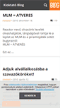 Mobile Screenshot of kioktato.blog.hu