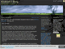Tablet Screenshot of kioktato.blog.hu