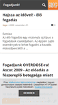 Mobile Screenshot of fogadjunk.blog.hu