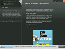 Tablet Screenshot of fogadjunk.blog.hu
