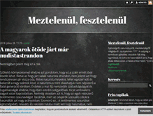 Tablet Screenshot of naturista.blog.hu