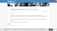 Desktop Screenshot of indafoto.blog.hu