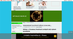 Desktop Screenshot of aktualcz.blog.cz
