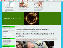 Tablet Screenshot of aktualcz.blog.cz