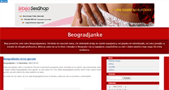 Desktop Screenshot of beogradjanke.blog.rs